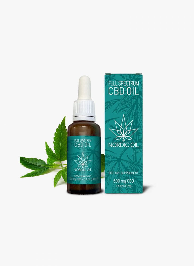 Nordic Oil Full Spectrum Cbd Oil 500mg • Cbdws